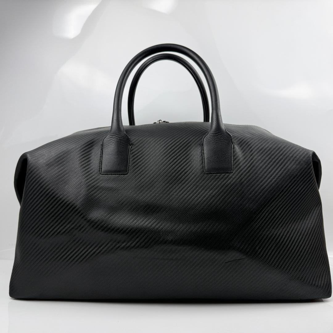 専用中　dunhill シャーシ ボストンバック カーボン ブラック 大容量