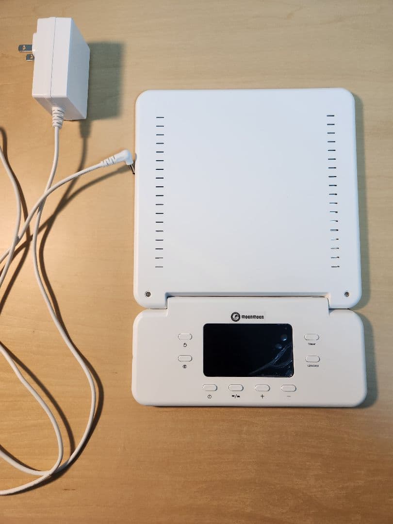 トトノエライトプレーン 光目覚まし時計　moonmoon