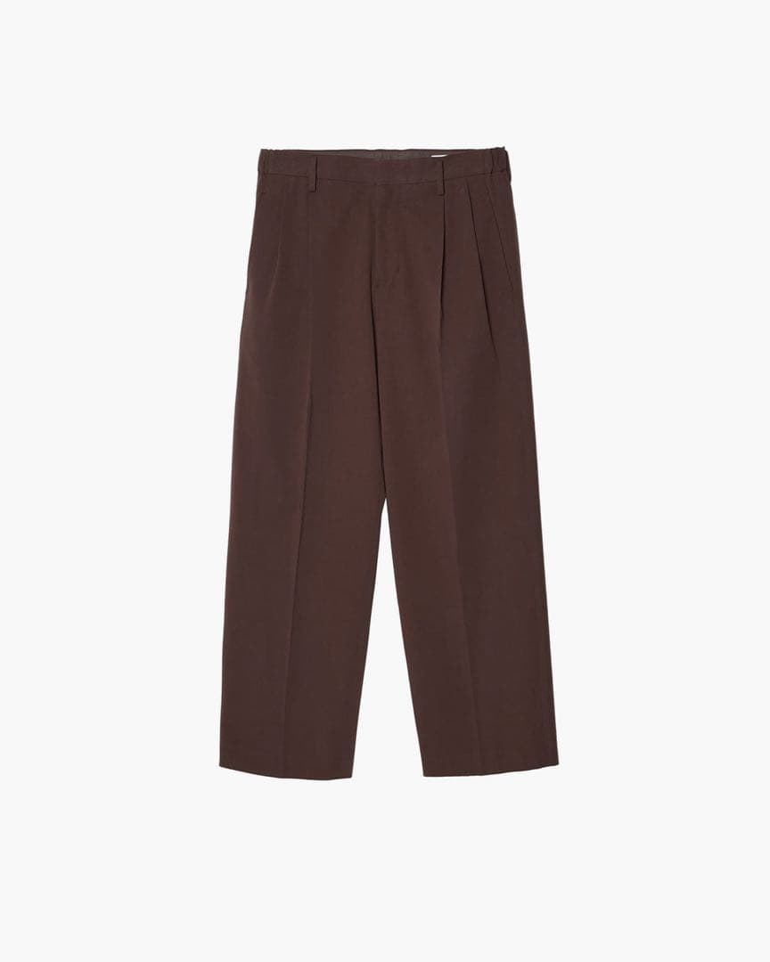 パンツ irenisa TWO TUCKS WIDE TROUSERS