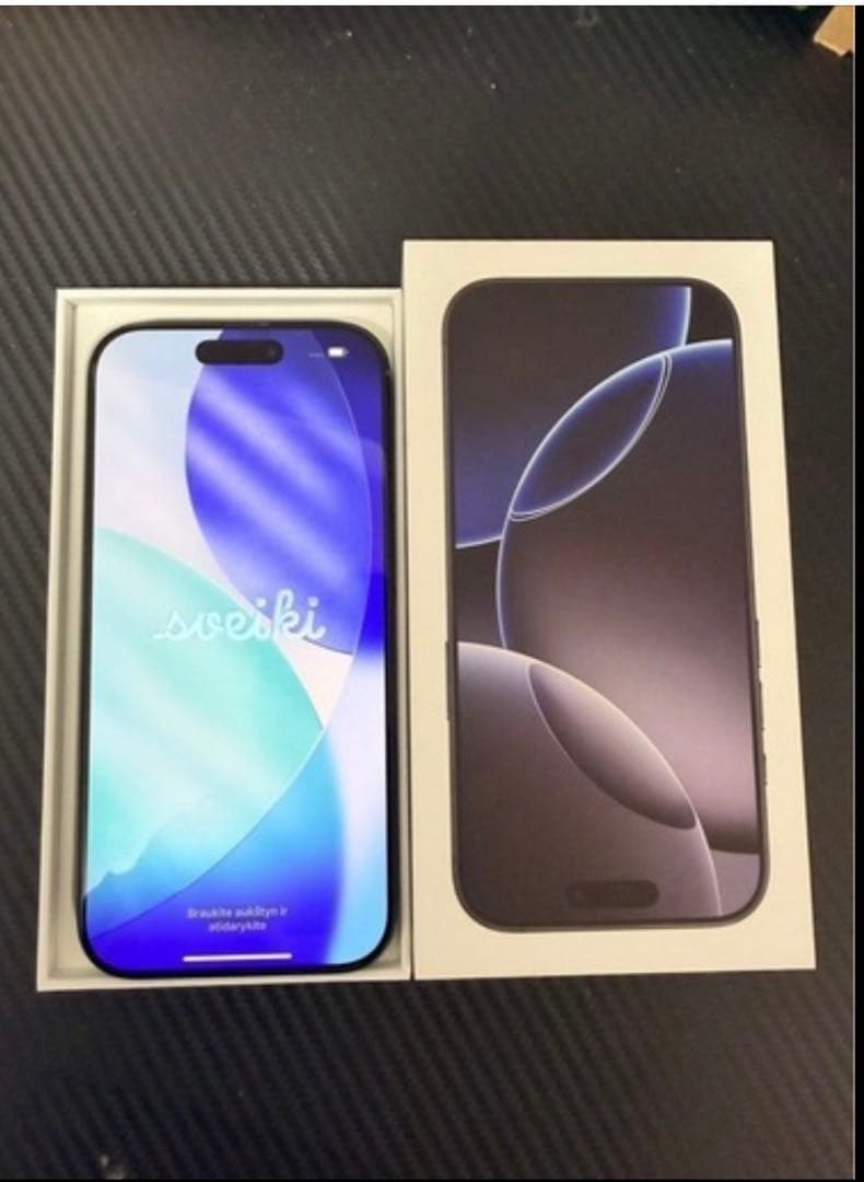 iPhone 16 Pro 256GB ブラックチタニウムお値段交渉承ります