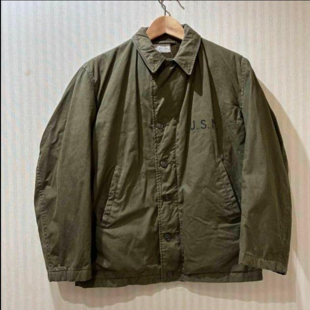 WW2 40s U.S.NAVY N-4 デッキジャケット