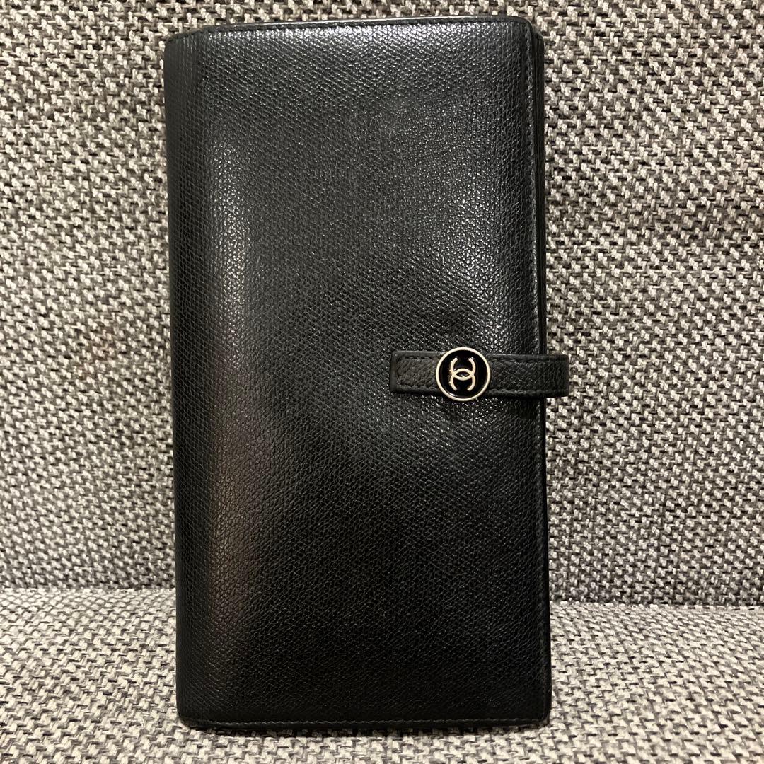 CHANELココマーク長財布