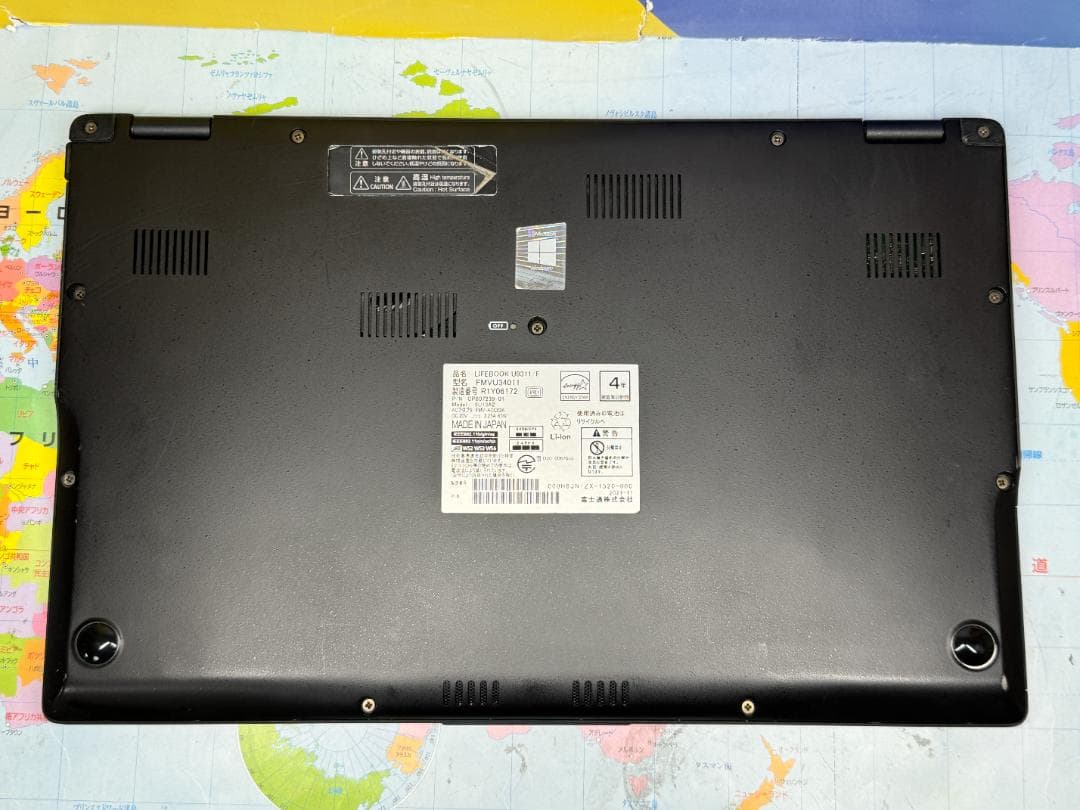 1185G7 富士通 U9311/F 16GB 512GB 13.3型 良品