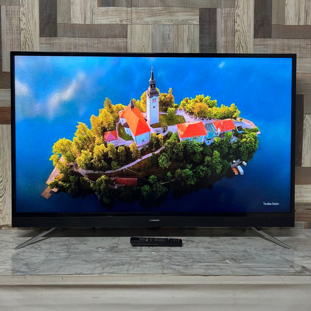 即日受渡❣️全国送料込MAXZEN50V型ゲームモード&外付HDD録画対応