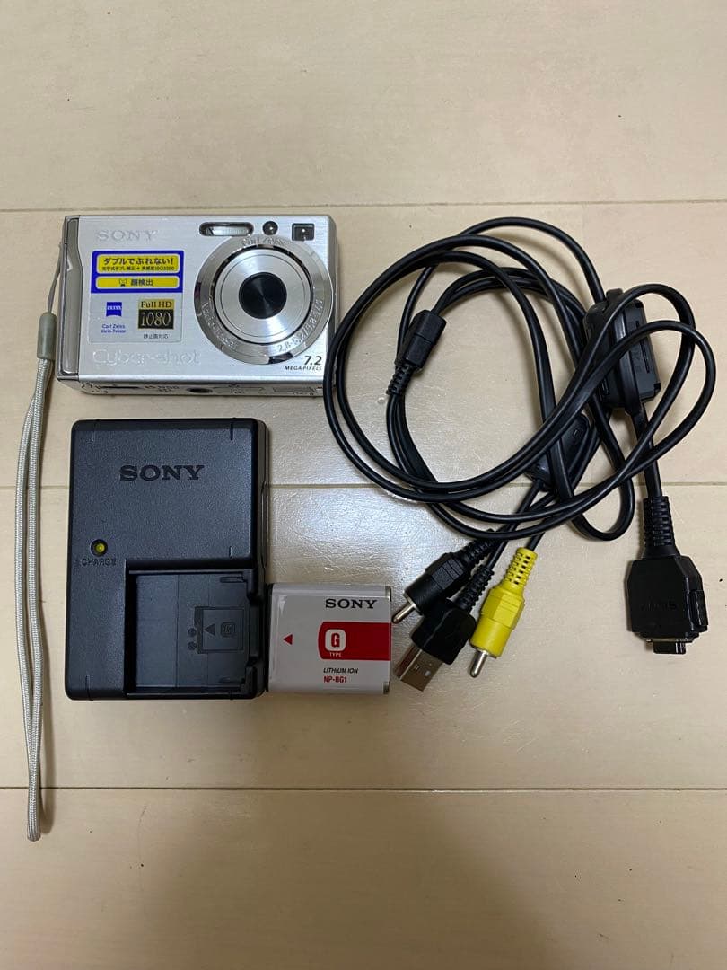 Sony Cyber-shot 7.2MP コンパクトデジタルカメラ