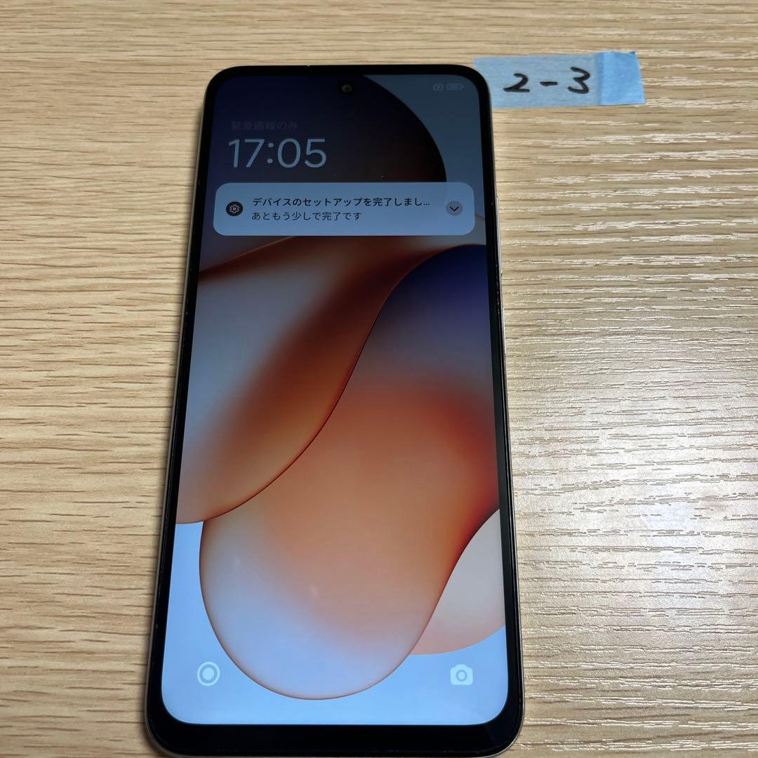 Xiaomi redmi12 5G 本体 XIG03