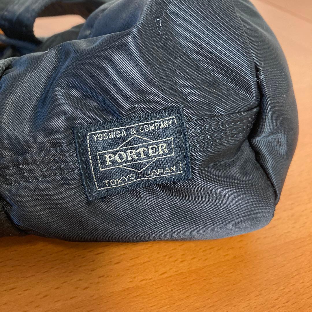 PORTER ドラムバッグ ブラック オレンジ