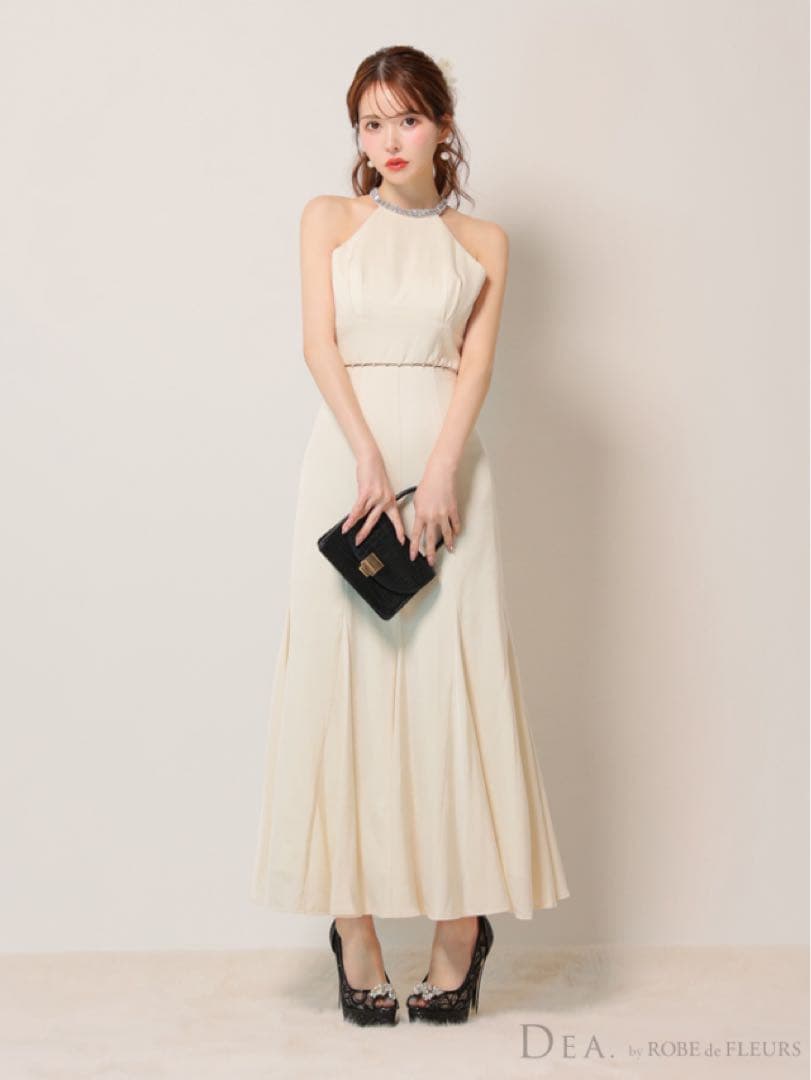 S 3505 ディア　ローブドフルール ヴュートエルケイ系ロングキャバドレス