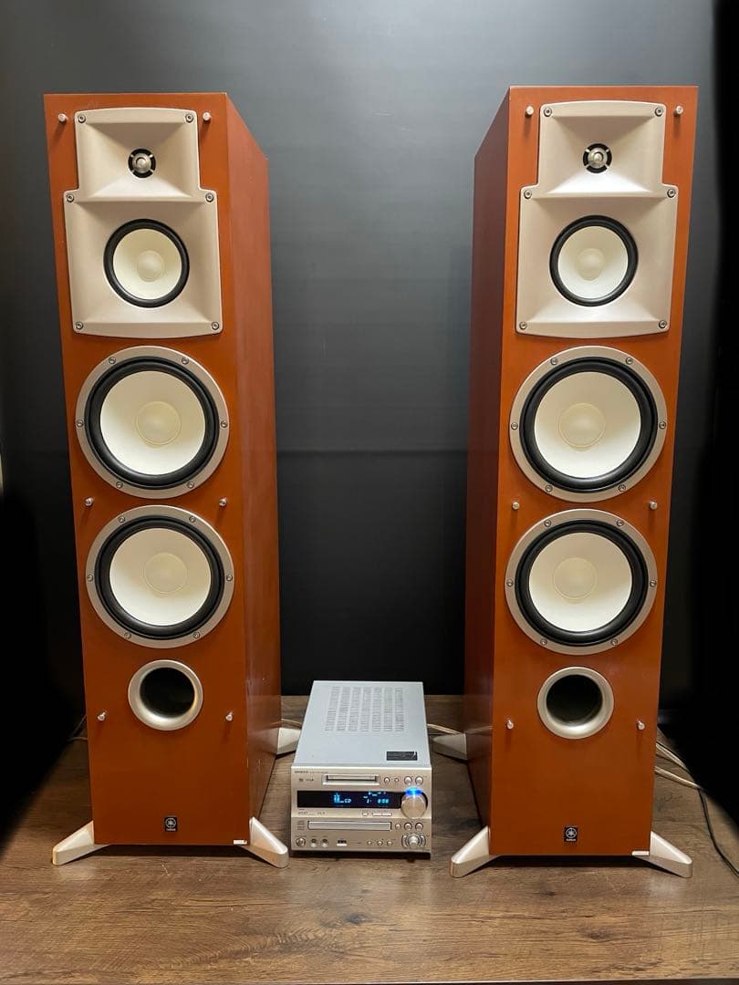 YAMAHA NS-8HX トールボーイ型　スピーカー 脚付き　2台セット