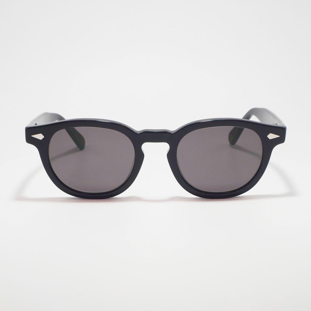 H Optical ブラック ボストン型 サングラス 01