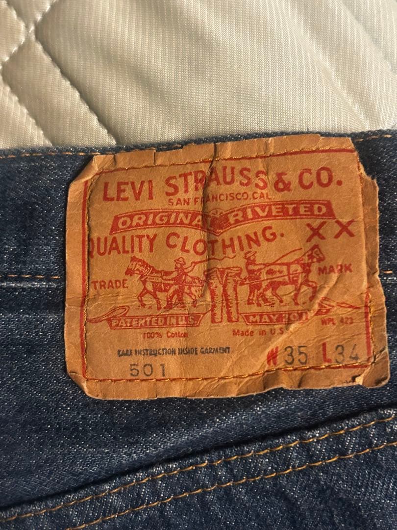 Levi's 501 66前期　70s デニム　ショーツ　カットオフ　W35