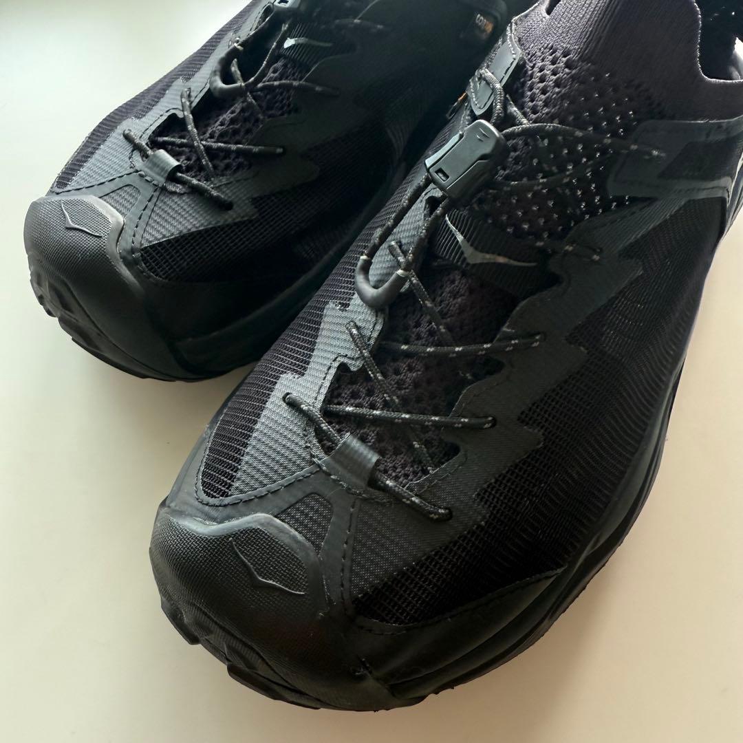 【値下げ、美品、未使用に近い】HOKA HOPARA2 ブラック 27cm