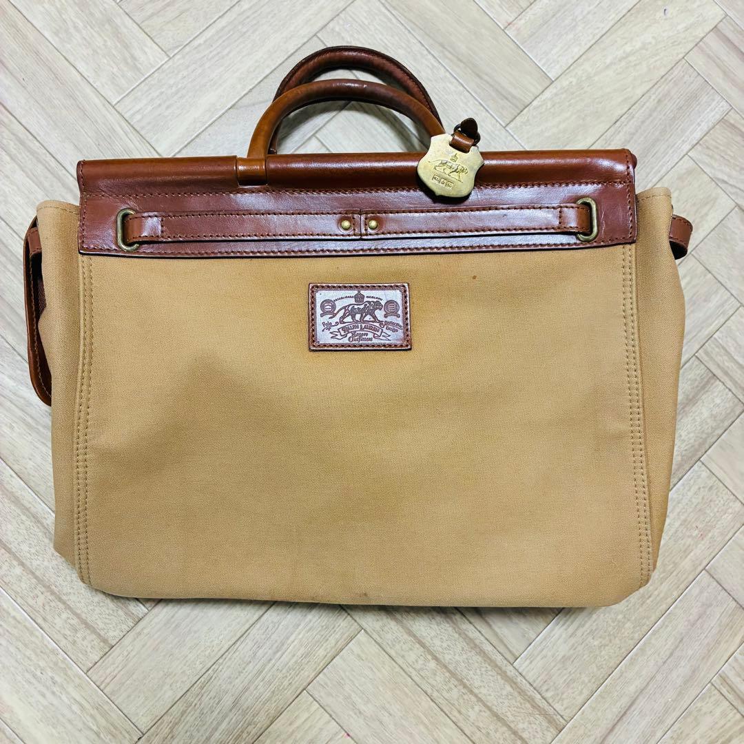 ポロラルフローレン·キャンバスボストンバッグ·サファリアウトフィッターズ