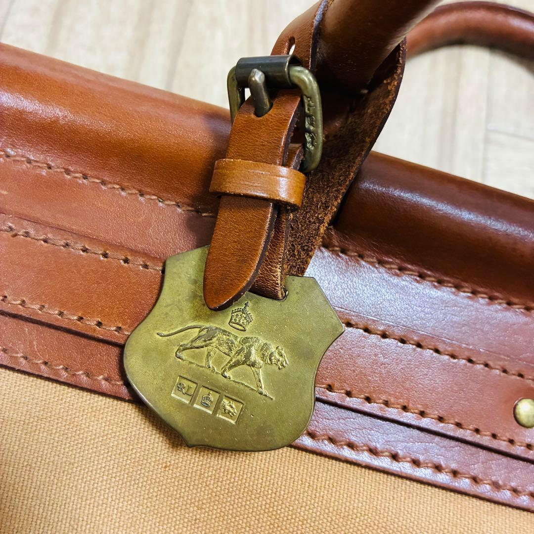 ポロラルフローレン·キャンバスボストンバッグ·サファリアウトフィッターズ