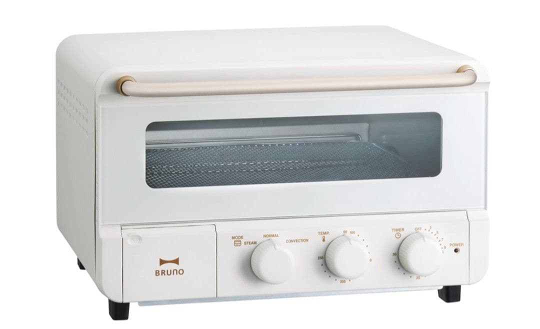 【新品未開封】スチーム&ベイク トースター BRUNO 白 新品