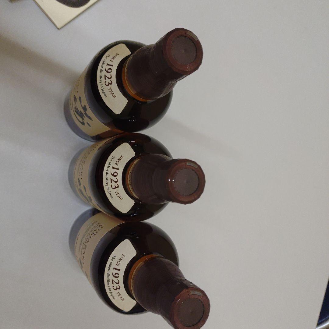 サントリー山崎ウイスキー 3本セット 「専用箱付」