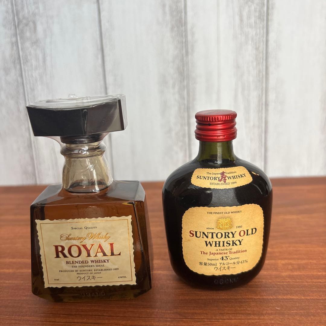 サントリー　ミニチュアボトルウィスキー　5本セット