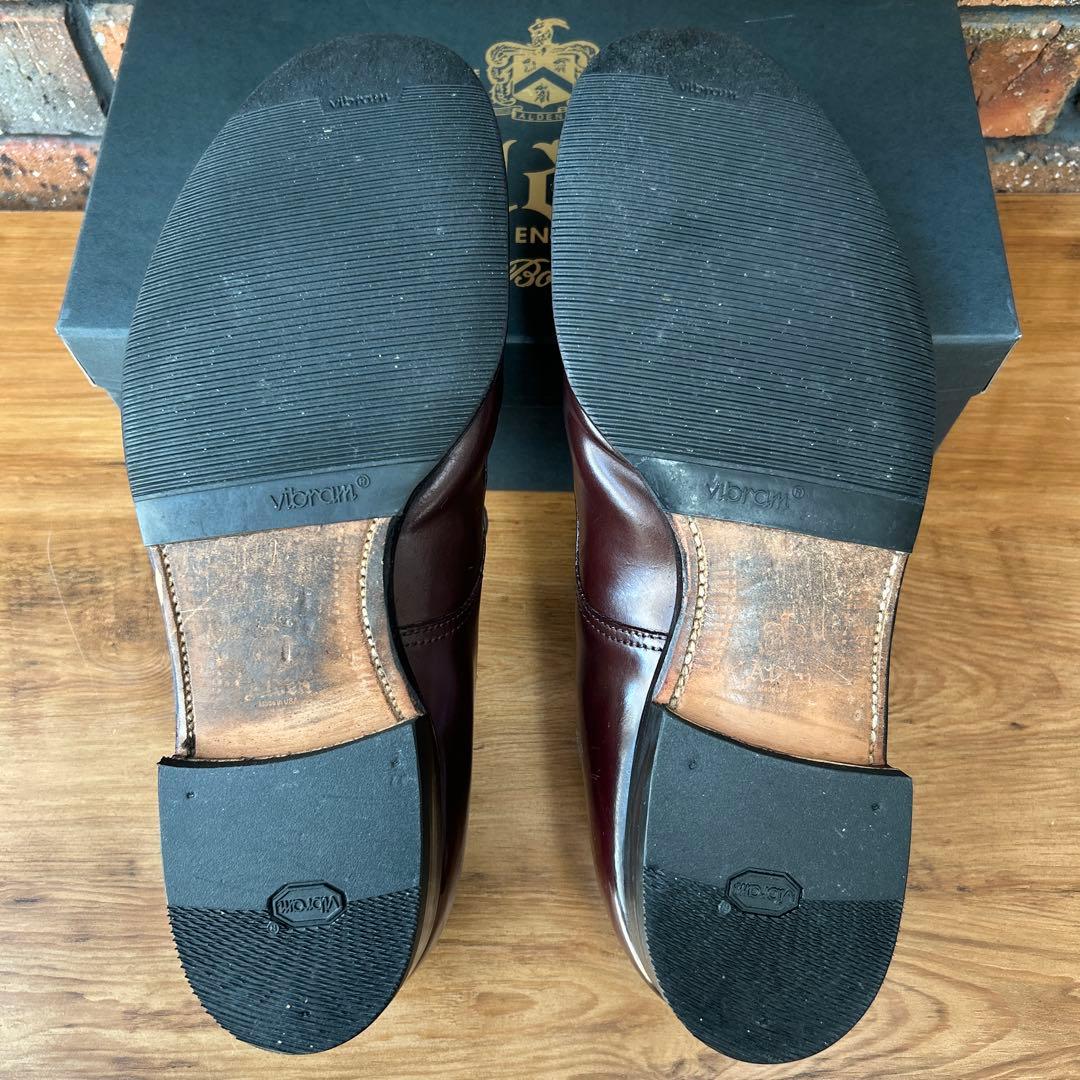 alden 54321 オールデン　Vチップ　コードバン　バーガンディ