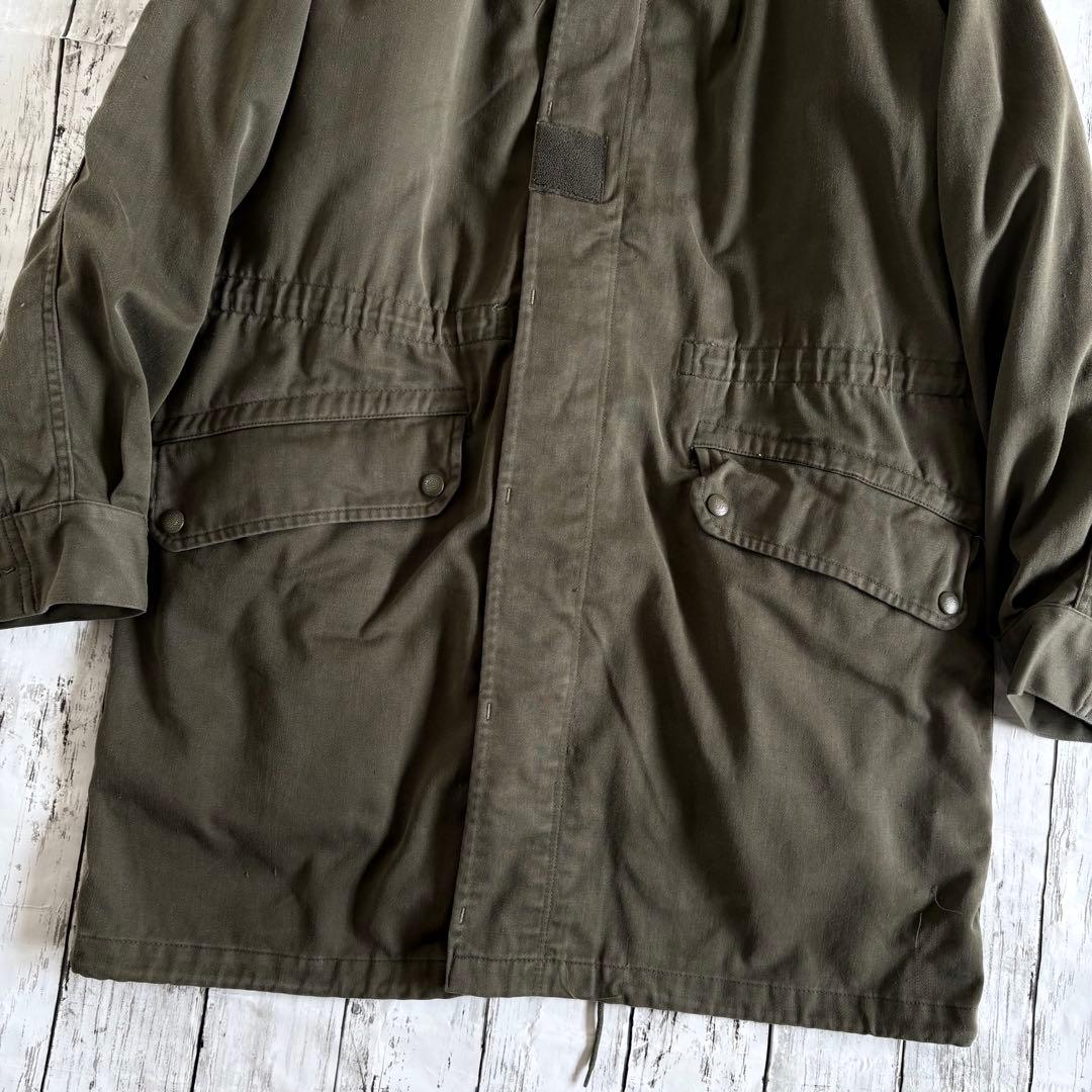 80s フランス軍 M64 フィールドパーカー モッズコート ライナー付 86C