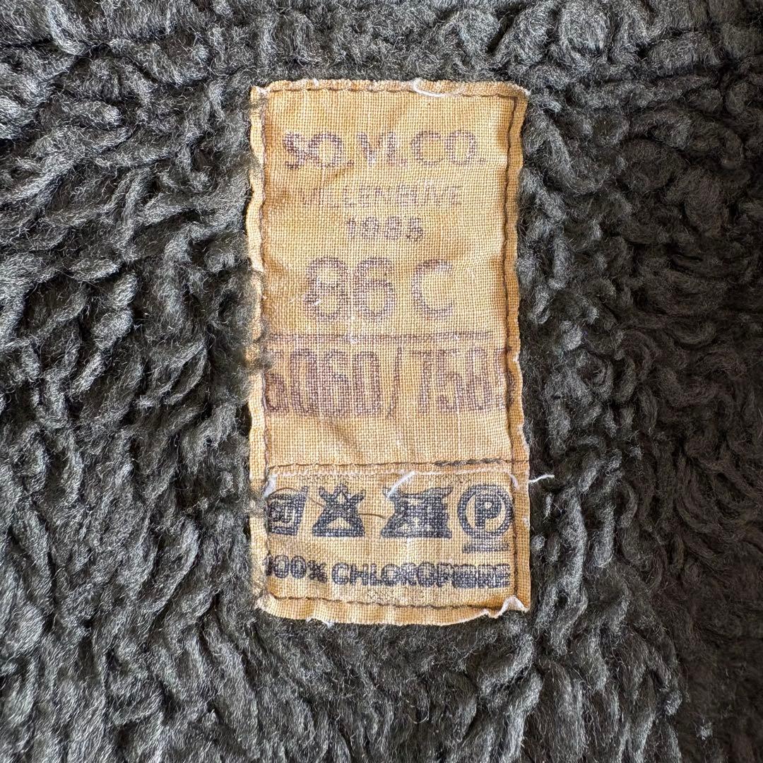 80s フランス軍 M64 フィールドパーカー モッズコート ライナー付 86C