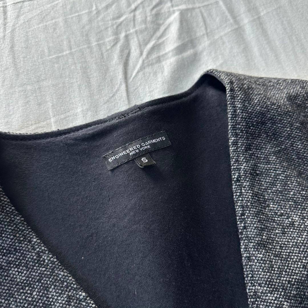 f*x様 Game Vest - blend spun / glay