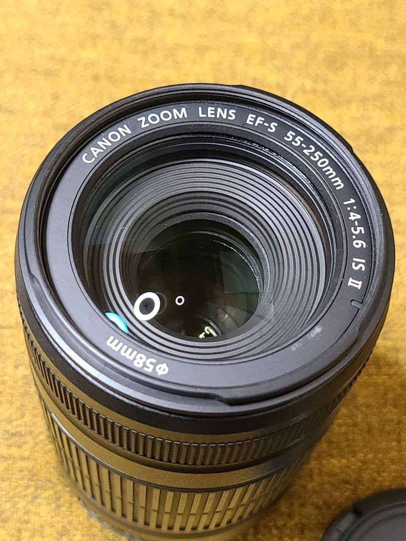 キヤノン EF-S 55-250mm F4-5.6 IS Ⅱ 望遠レンズ