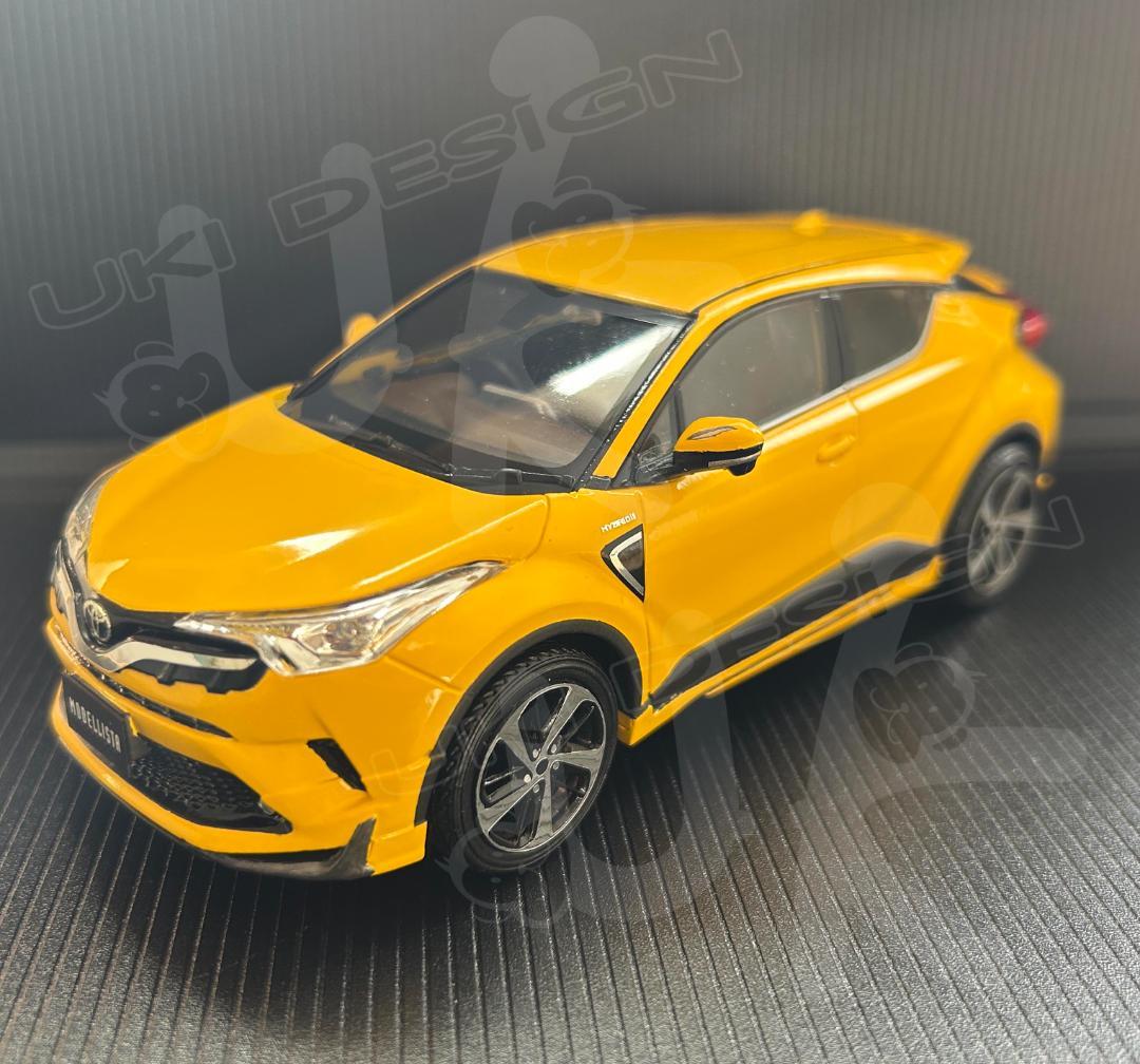 モデリスタエアロ★1/30カラーサンプルC-HRミニカー★MODELLISTA