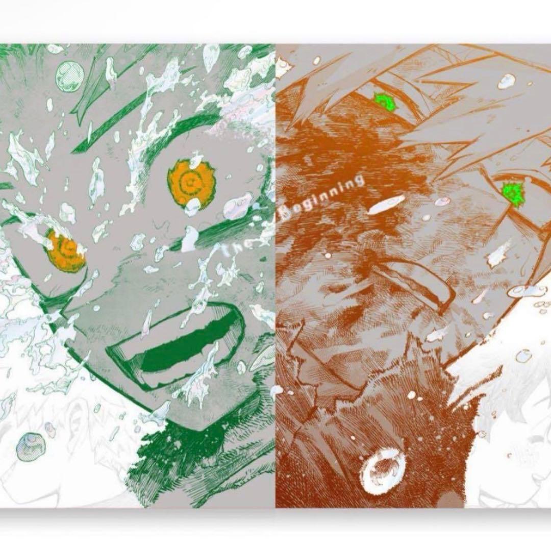 ヒロアカ 原画展 A2 アートポスター 2枚セット The Beginning