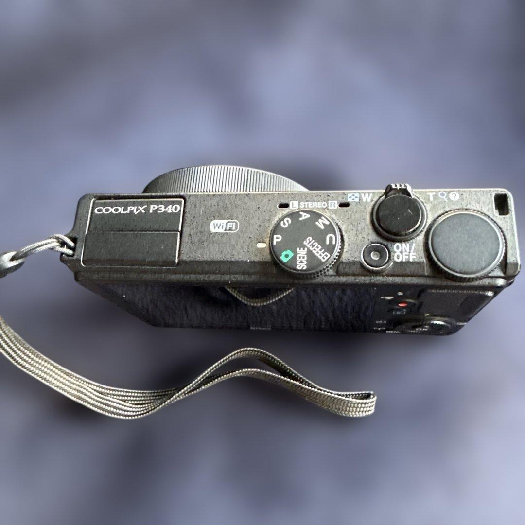 Nikon COOLPIX P340 コンパクトデジタルカメラ ブラック