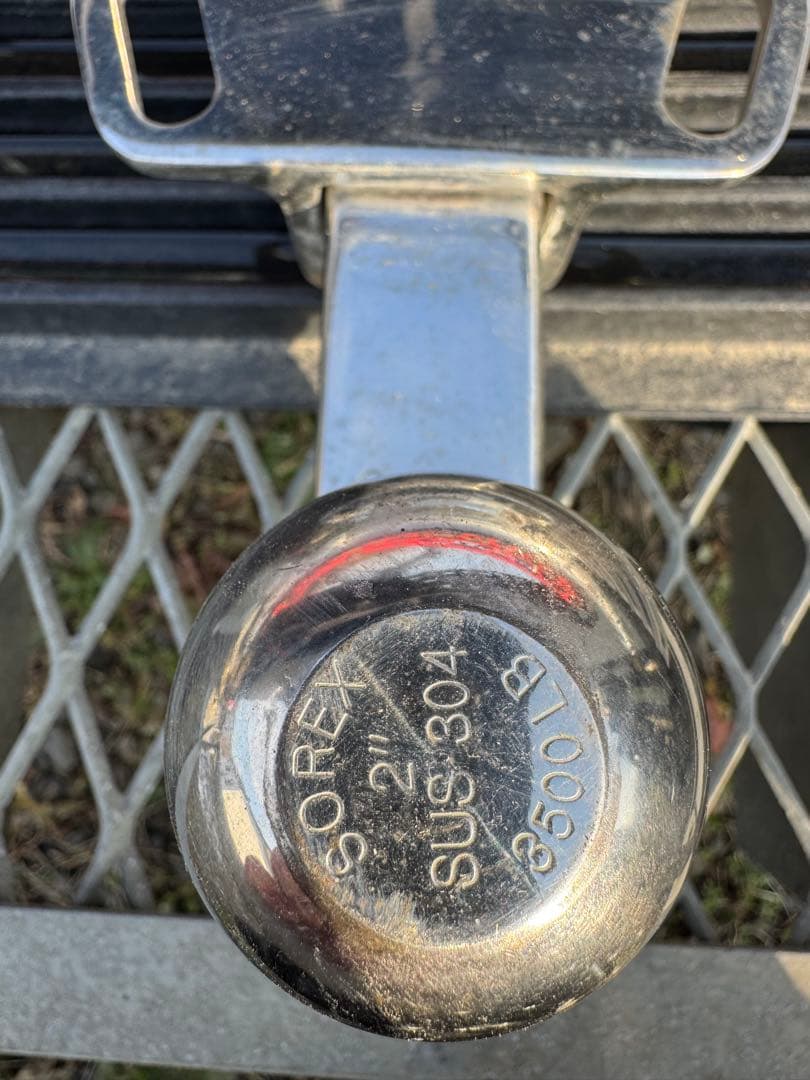 今週のみ値下げ！　SOREX トレーラー用ヒッチ ステンレス製　150系プラド用