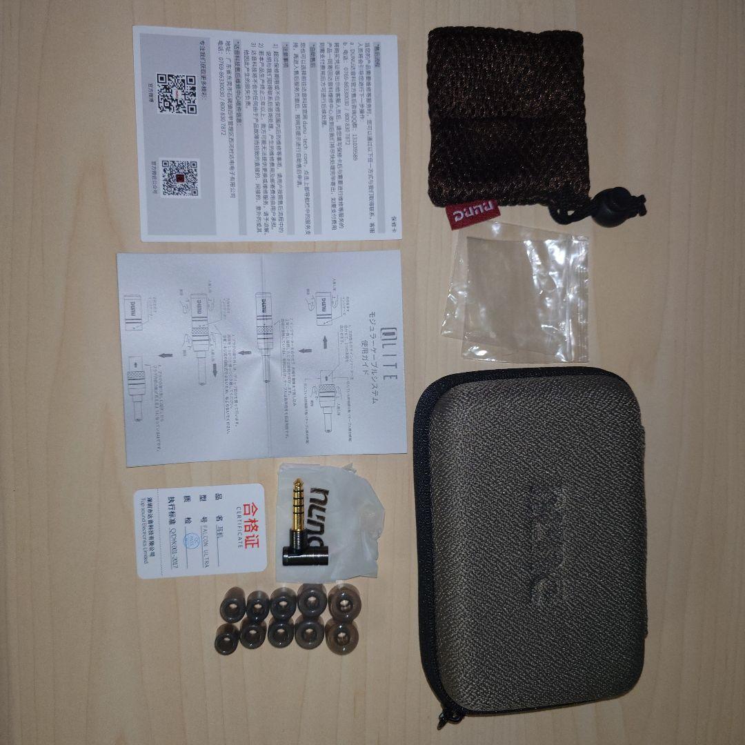 イヤホン dunu falcon ultra