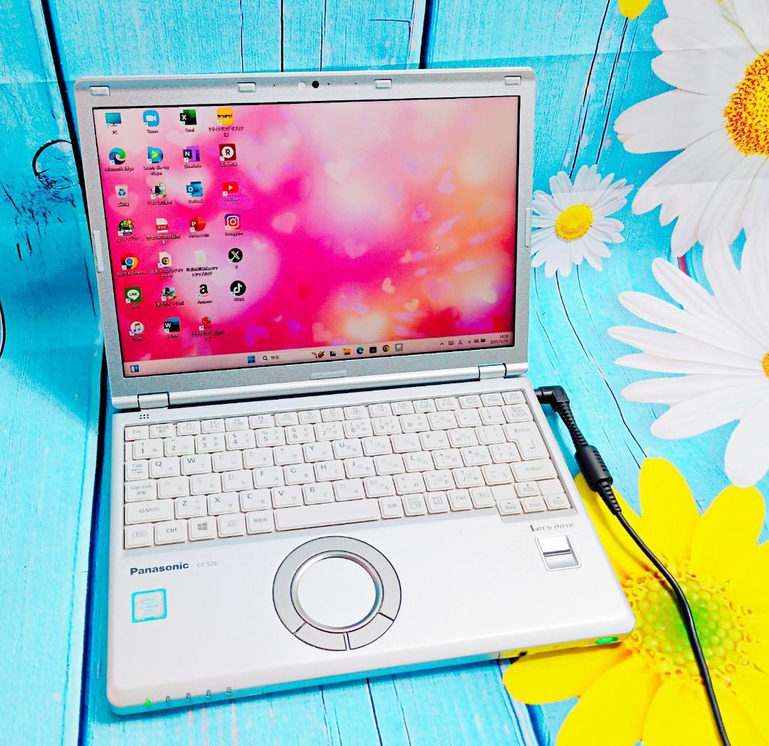 【難ありのため特価】SSD爆速✨軽量レッツノートCF‑SZ6／即使用OK