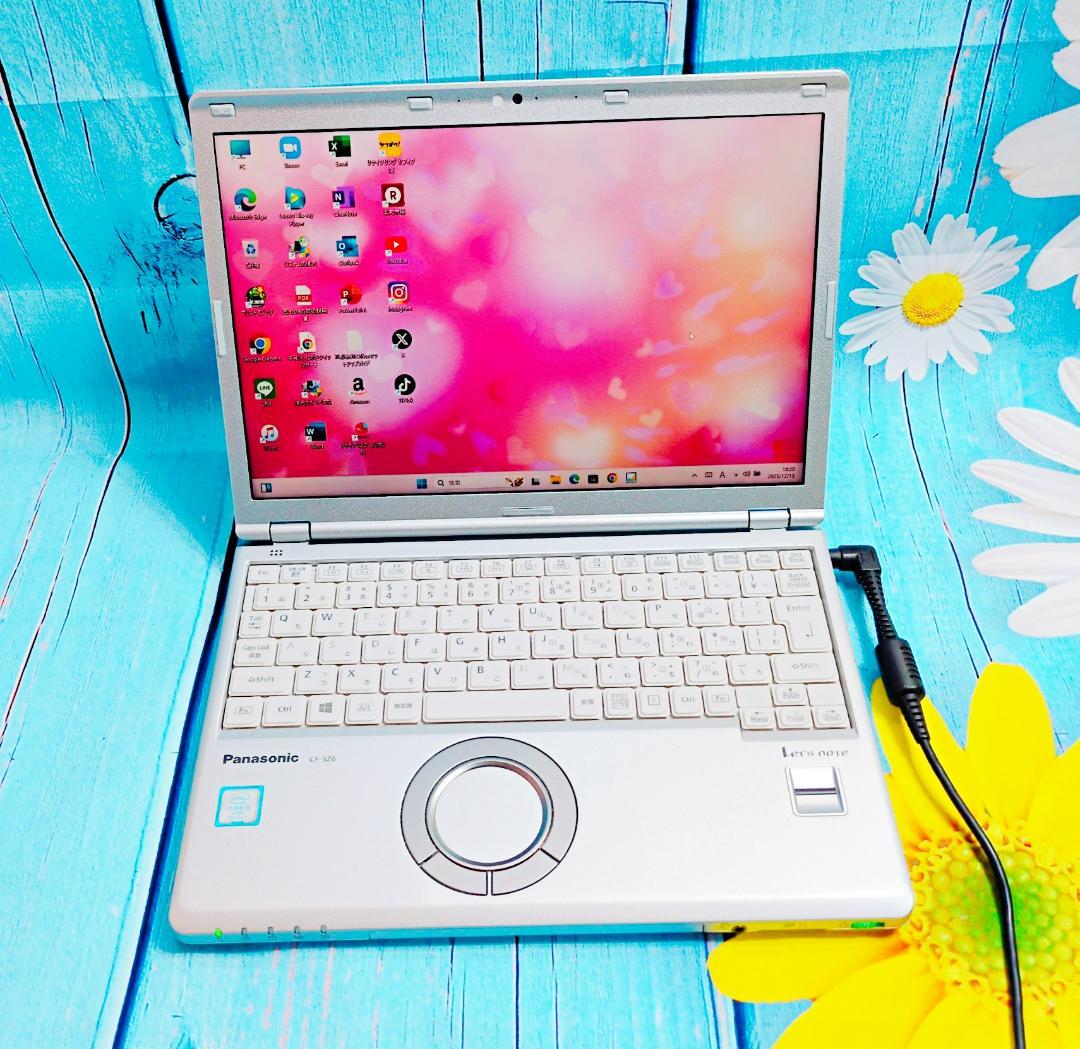 【難ありのため特価】SSD爆速✨軽量レッツノートCF‑SZ6／即使用OK