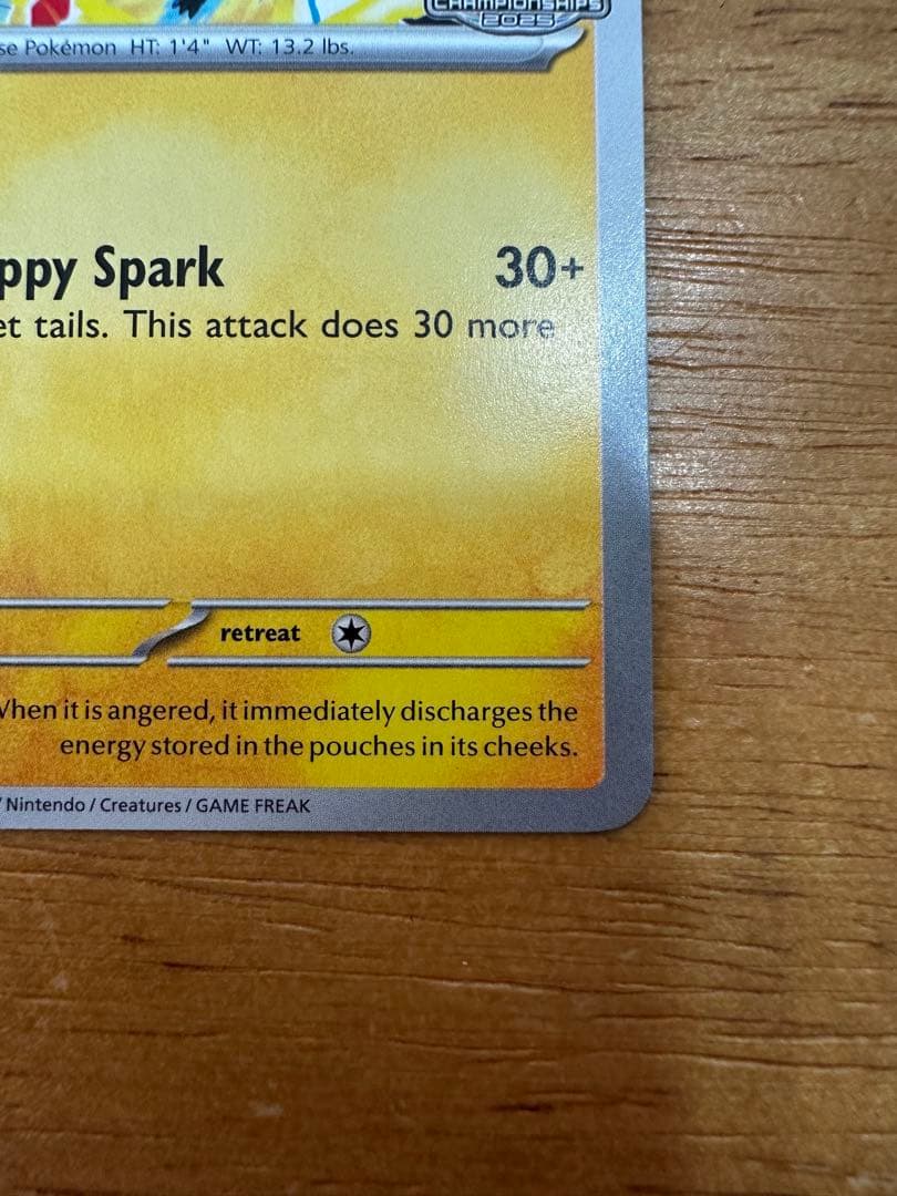 【最終値下げ】2枚セットWCS2024 2025 プロモ　ピカチュウ　英語版