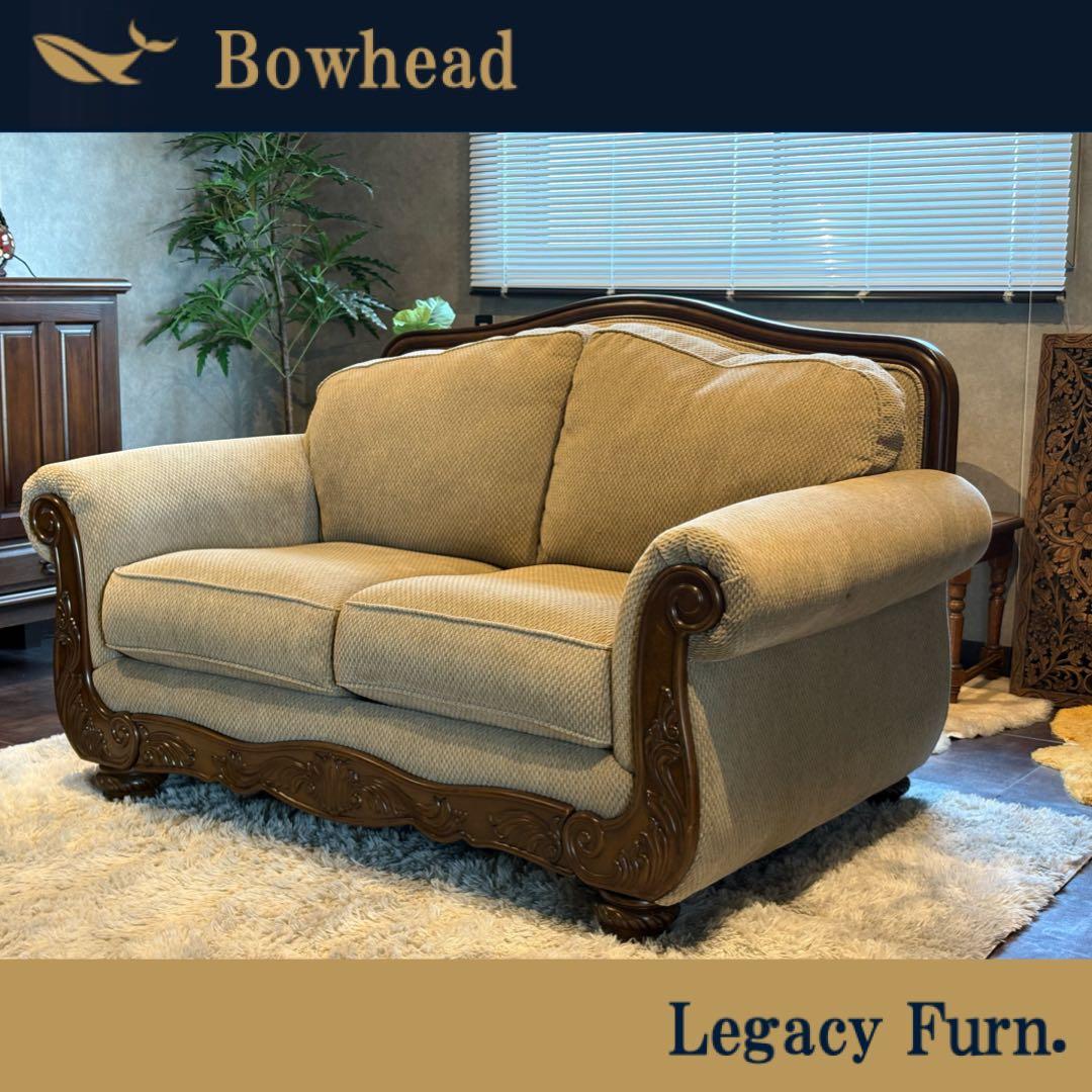 Ashley アシュレイ　二人掛け　ソファ　アームソファ　ヨーロピアン　IZZ