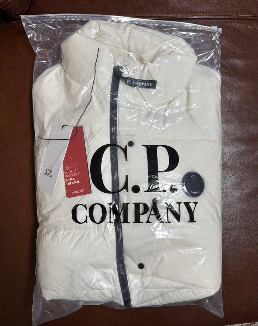 て*ん様 C.P. Company white padded vest ホワイト
