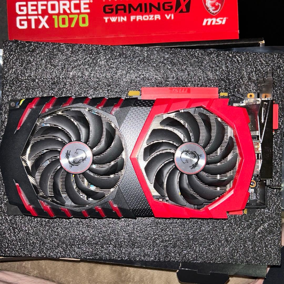 グラフィックボード・グラボ・ビデオカード msi GTX1070-8GB