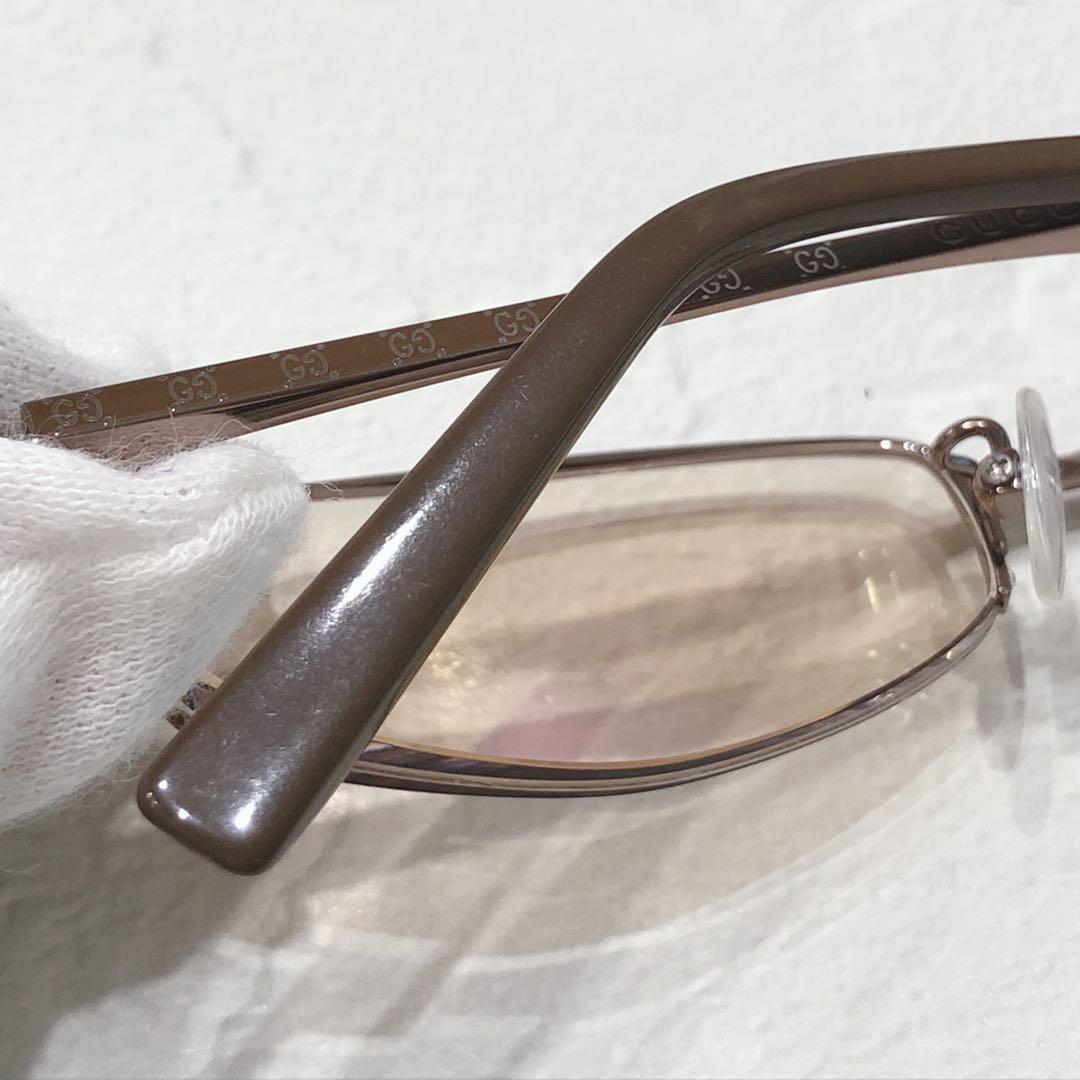 ☆美品☆ GUCCI サングラス 度入り ブラウン 収納ケース付 GG9594J