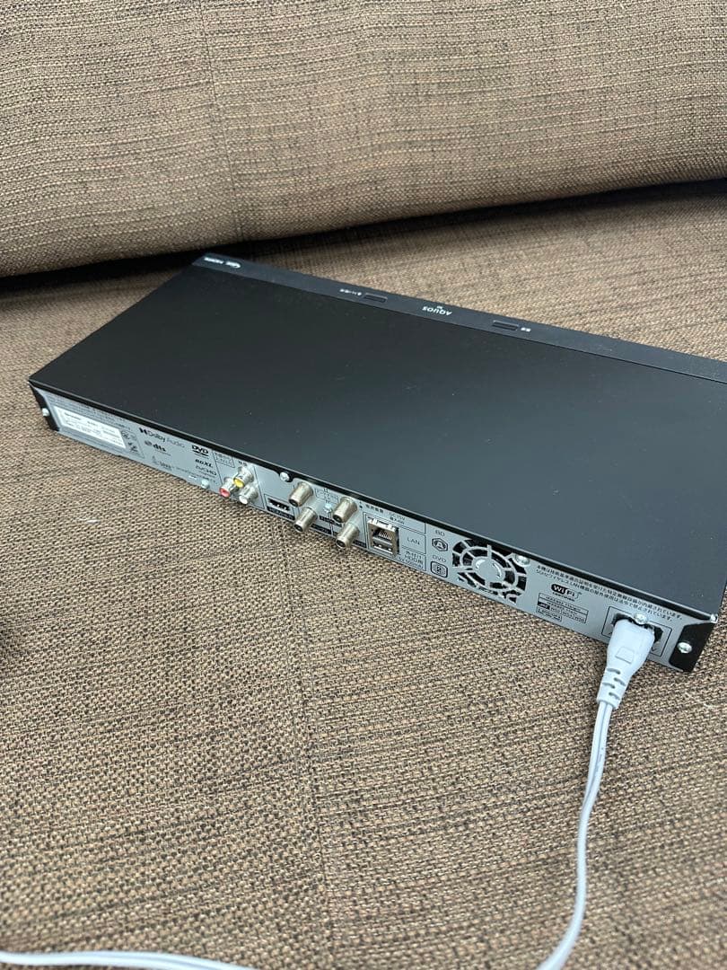 ④ SHARP 2B-C20ET1 AQUOS ブルーレイレコ―ダ― 23年製