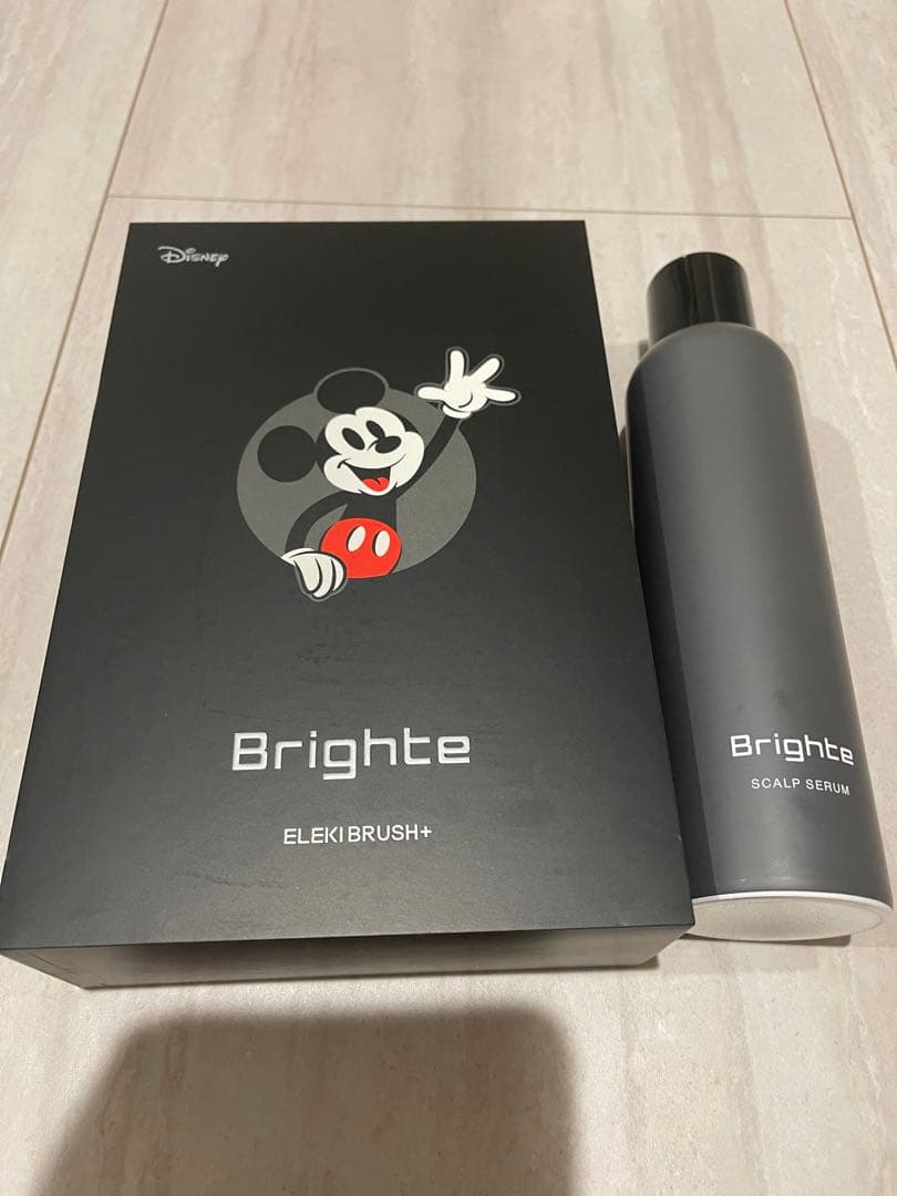エレキブラシプラス　電気ブラシ　ミッキー限定デザイン　スカルプセラム付き