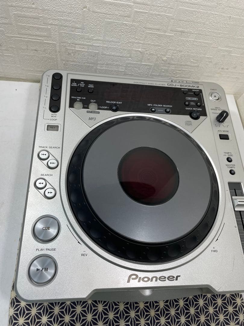 pioneer dj パイオニア　CDJ-800mk2 レンズメンテナンス