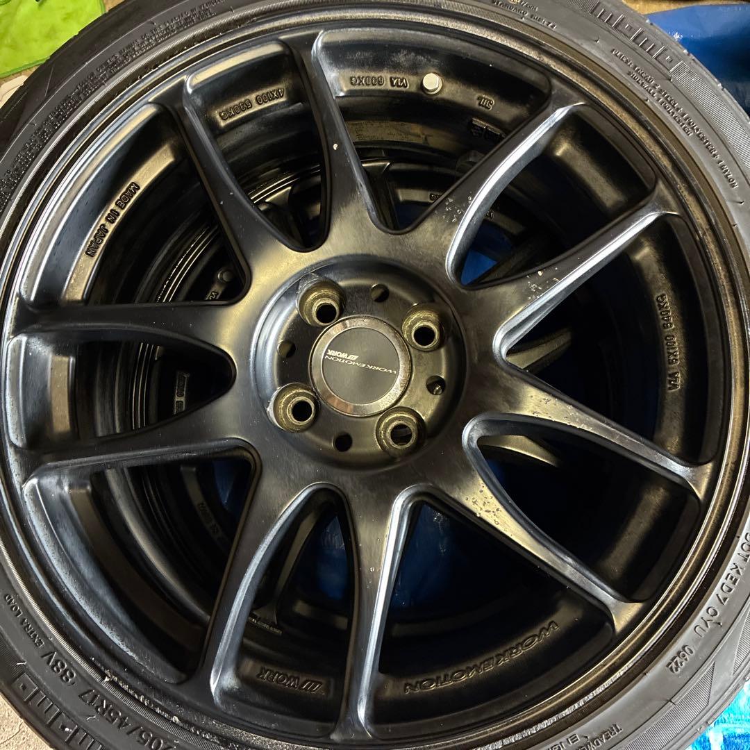 naon様WORK EMOTION KIWAMI エモーションキワミ 17インチ