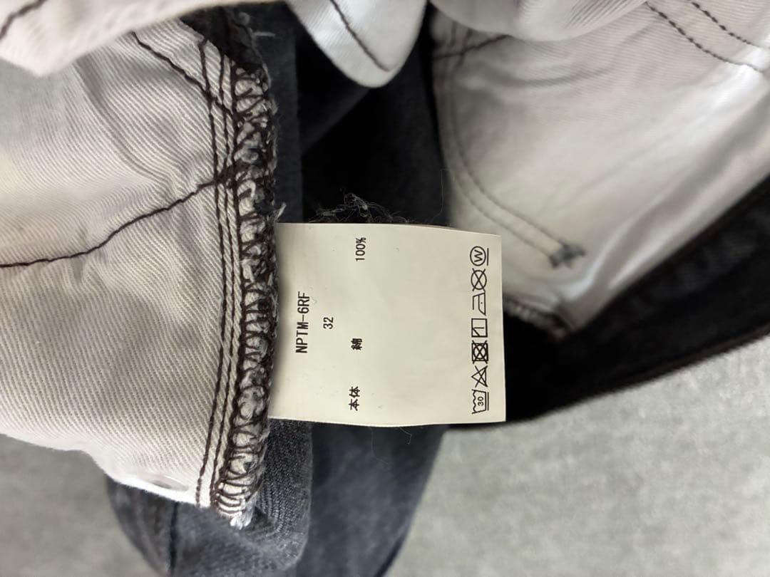 CIOTA ワイドテーパードデニム　サイズ:32