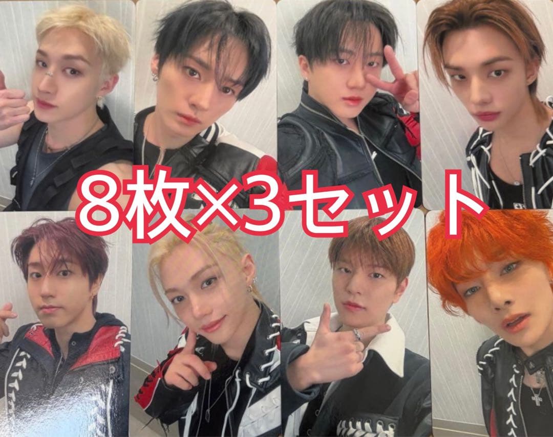 Hollow Straykids 会場限定トレカ 8枚×3セット