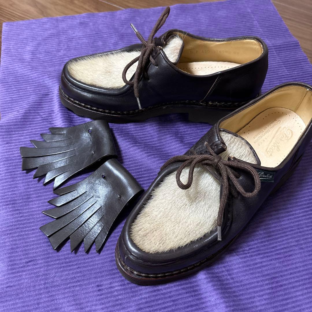 新品　パラブーツ　ミカエル　フォック　アザラシ　キルトタン付き　5F