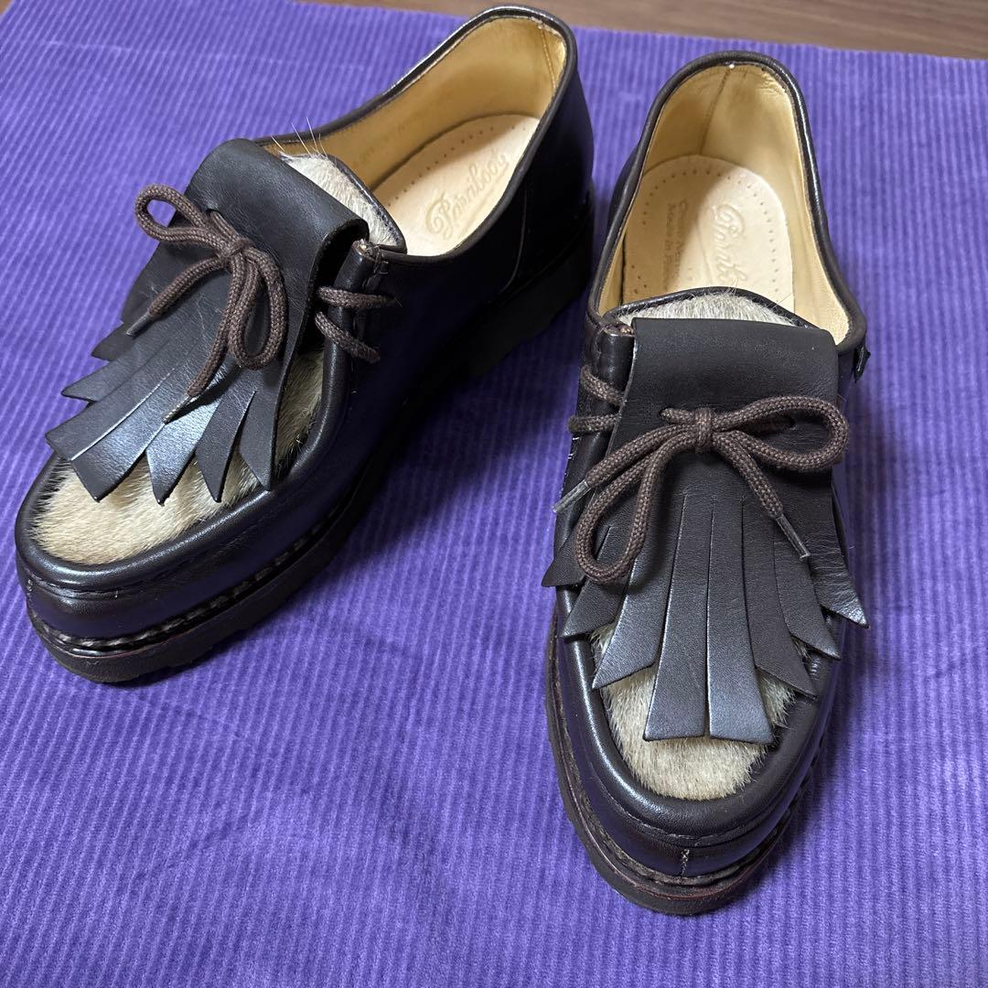 新品　パラブーツ　ミカエル　フォック　アザラシ　キルトタン付き　5F