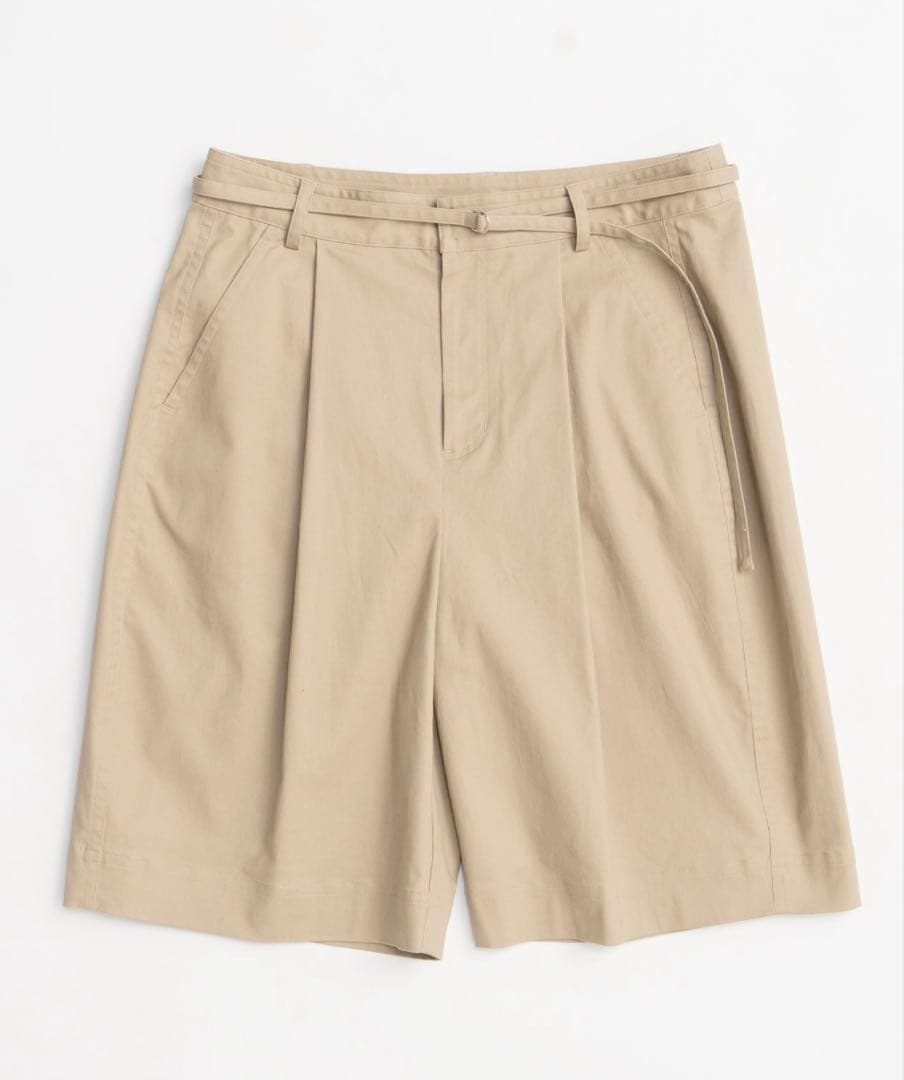 2WAYダブルウエストカーブハーフパンツ