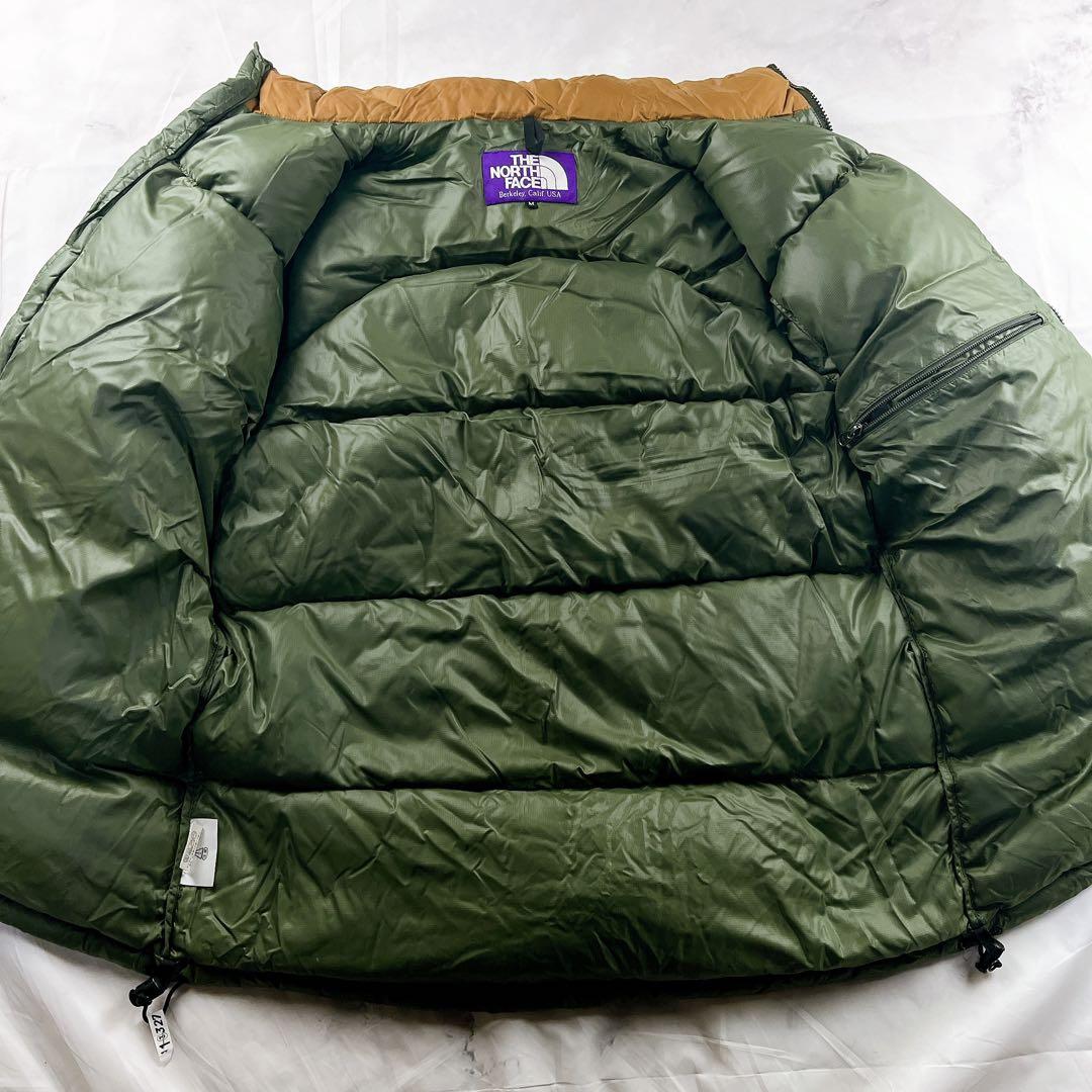 希少✨THE NORTH FACE PURPLE LABEL ヌプシ フード付き