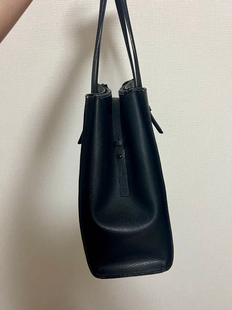 【極美品】CHARLES&KEITH クラシックダブルハンドル トートバッグ