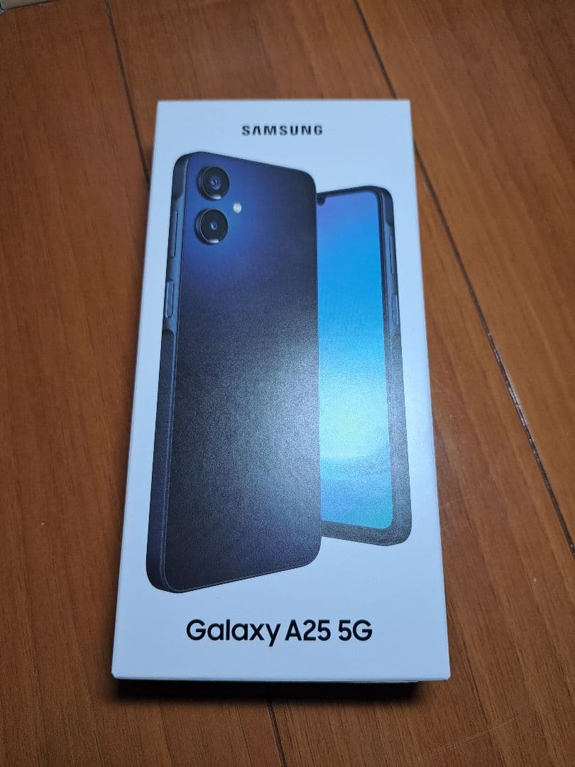 未使用品　 Galaxy　 A25　 5G　 ブラックSAMSUNG 　残債なし